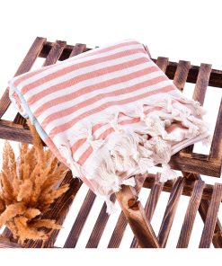 Chicago Turkish Hand Towels – Peshtemal Beach Towels Pink 2