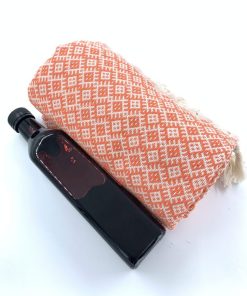 Wien Turkish Hand Towels – Peshtemal Beach Towels Orange 3